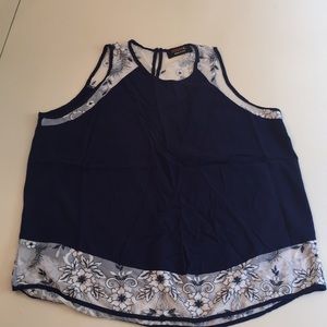 Renee C, stitch fix, sleeveless top, XL